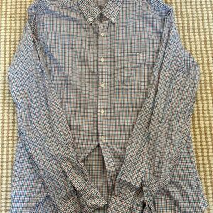 J.Crew Men’s XL Tall Shirt – Multicolor Plaid Button-Down